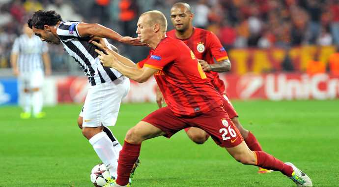 Galatasaray Juventus İle 2-2 Berabere Kaldı.